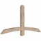 Ekena Millwork Bellingham Smooth Timber Gable Bracket, Douglas Fir, 60"W x 30"H x 3 1/2"D x 3 1/2"F, 12/12 Pitch GBW060X30X0404BEL00SDF - alternate 4